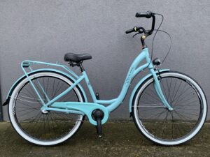 Vivienne Aluminiowy 28" 3s Turkusowy