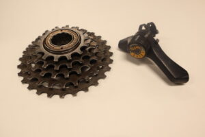 Wolnobieg SHIMANO MF-Z015 5s 14-28 + Manetka Retro