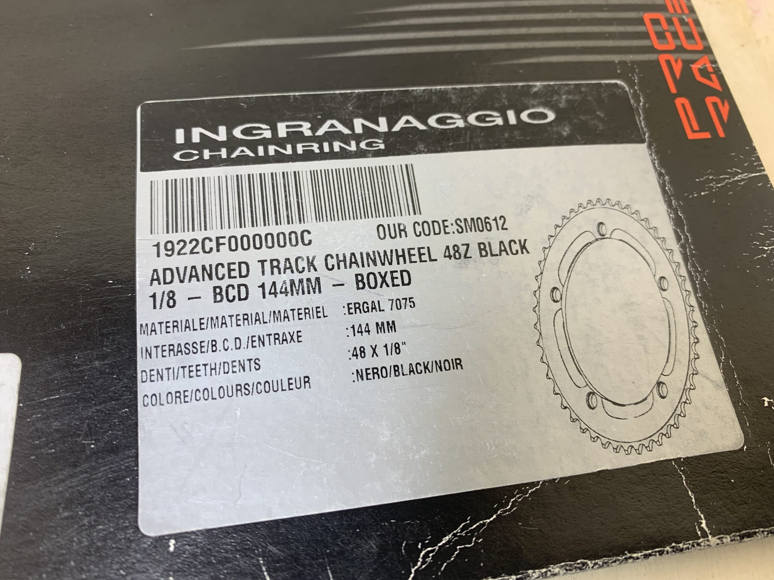 Zębatka Miche Primato Pista Advanced 48T BCD144 - obrazek 2